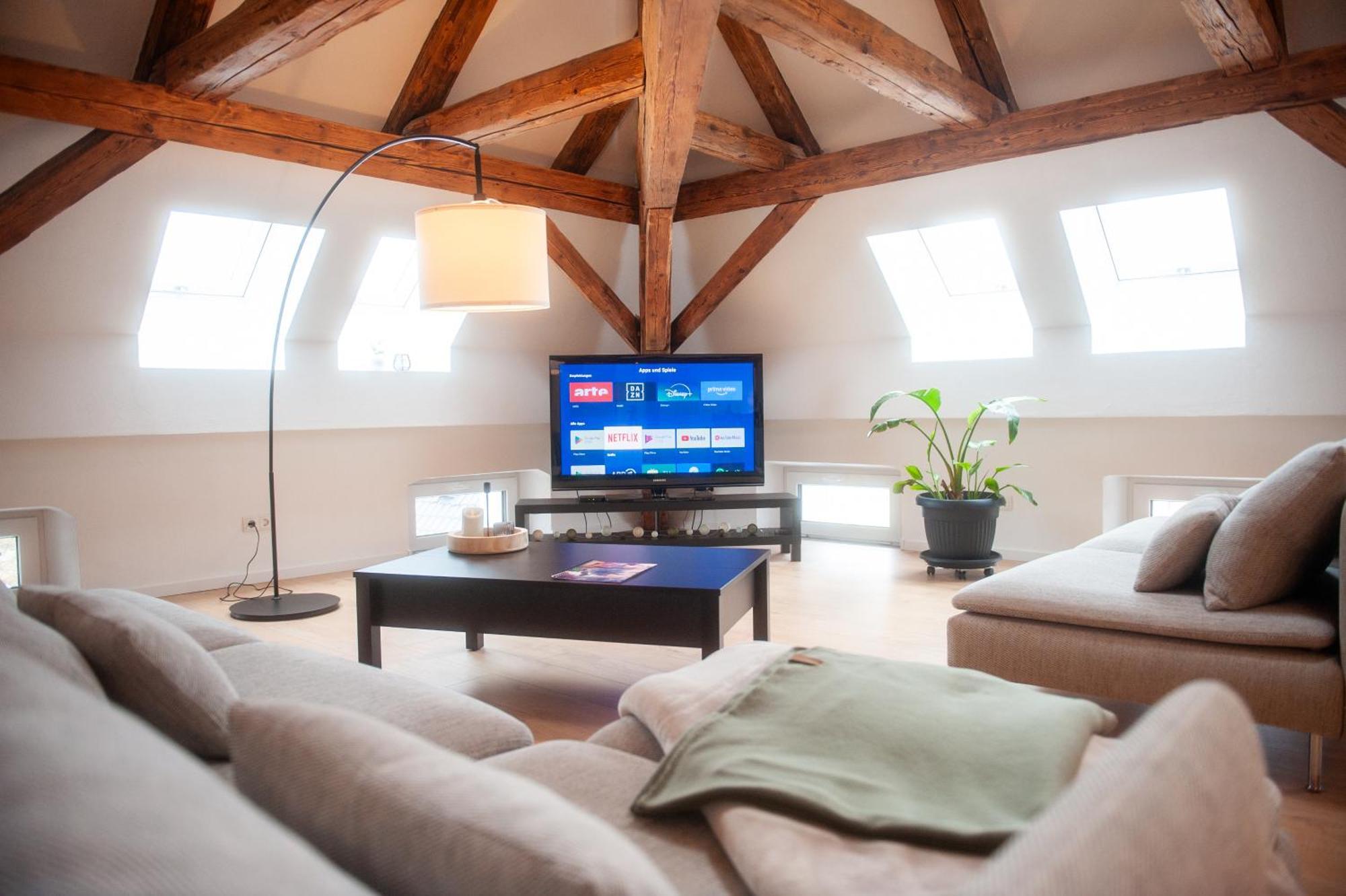 Schlossberg - Ferienwohnung Im Herzen Von 서브 외부 사진